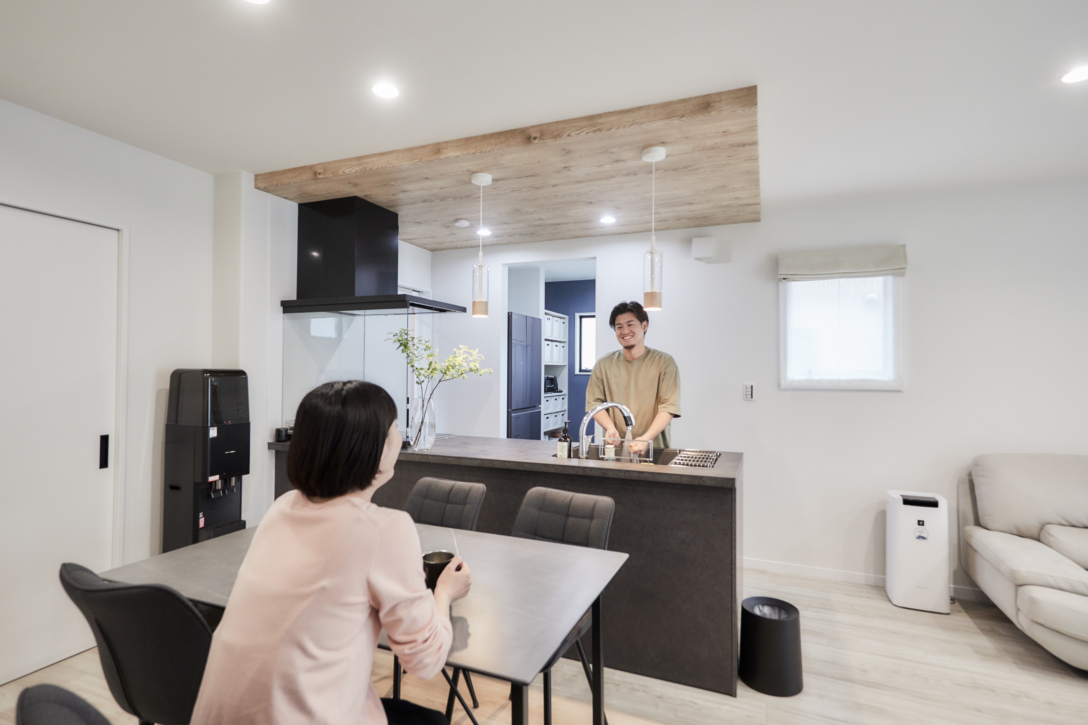 広さとゆとりがうれしいフレキシブルな家