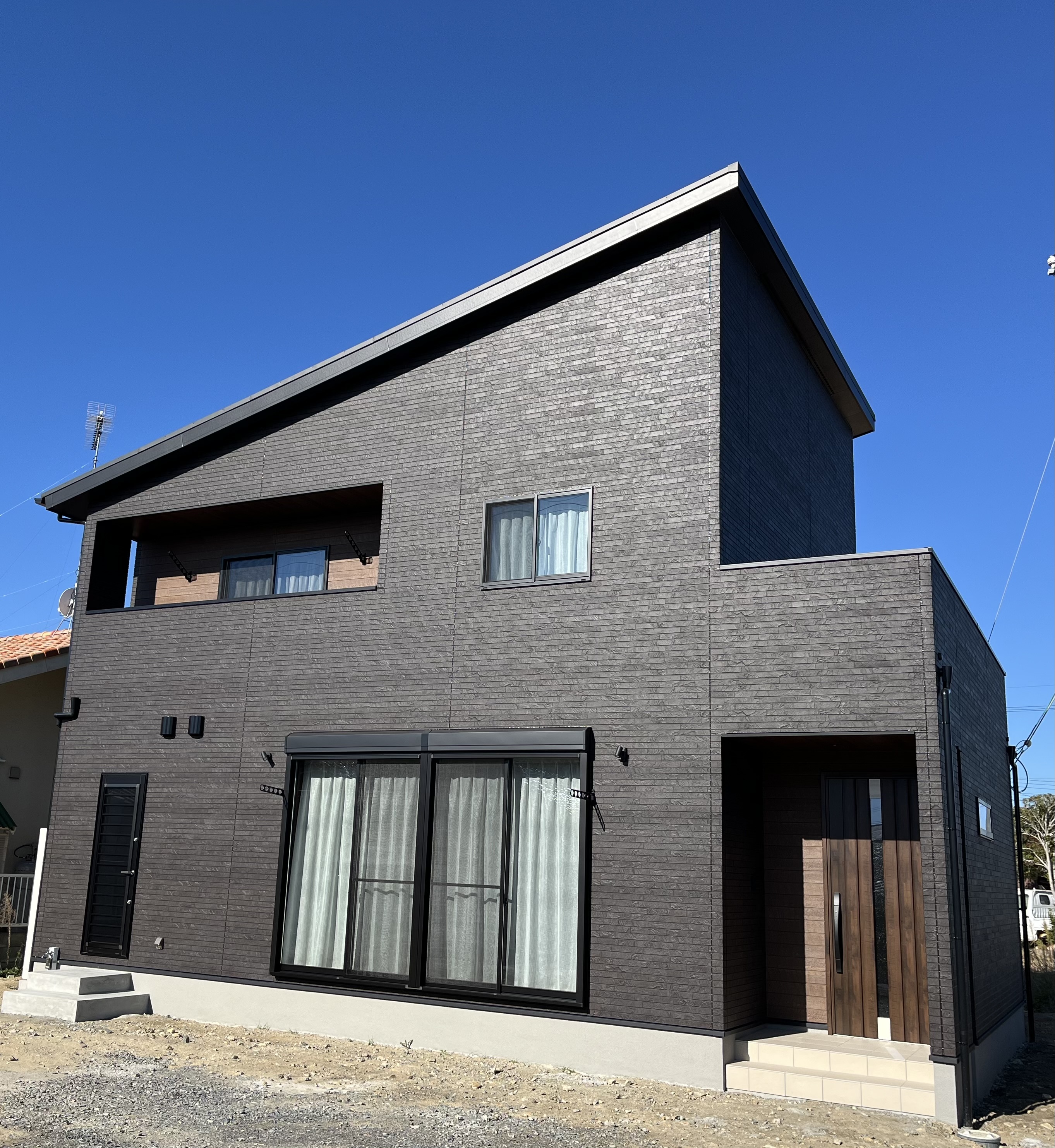 南向きリビングの明るいお家