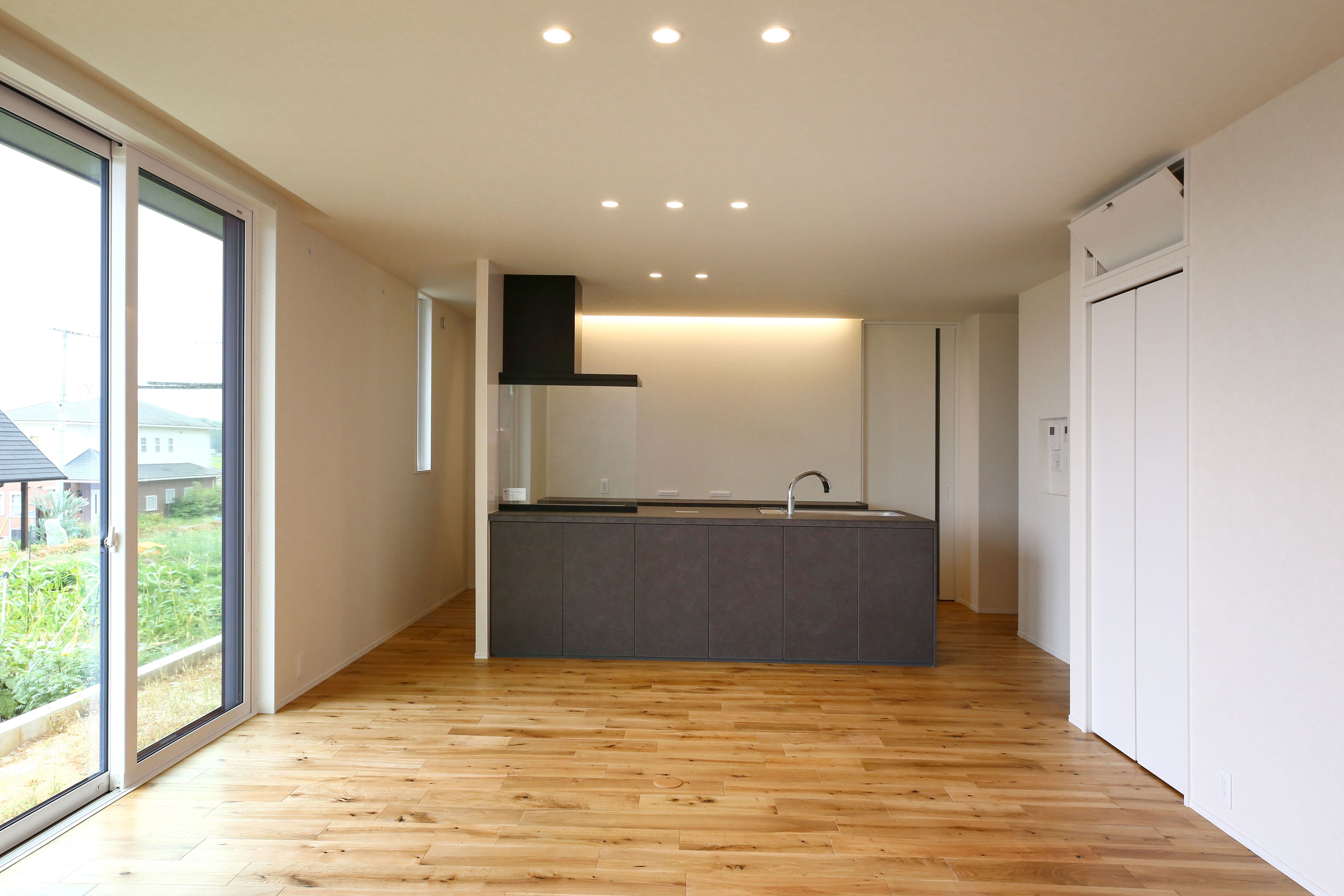 最強家事ラク回遊動線の30坪3LDK ナチュラルモダンな平屋