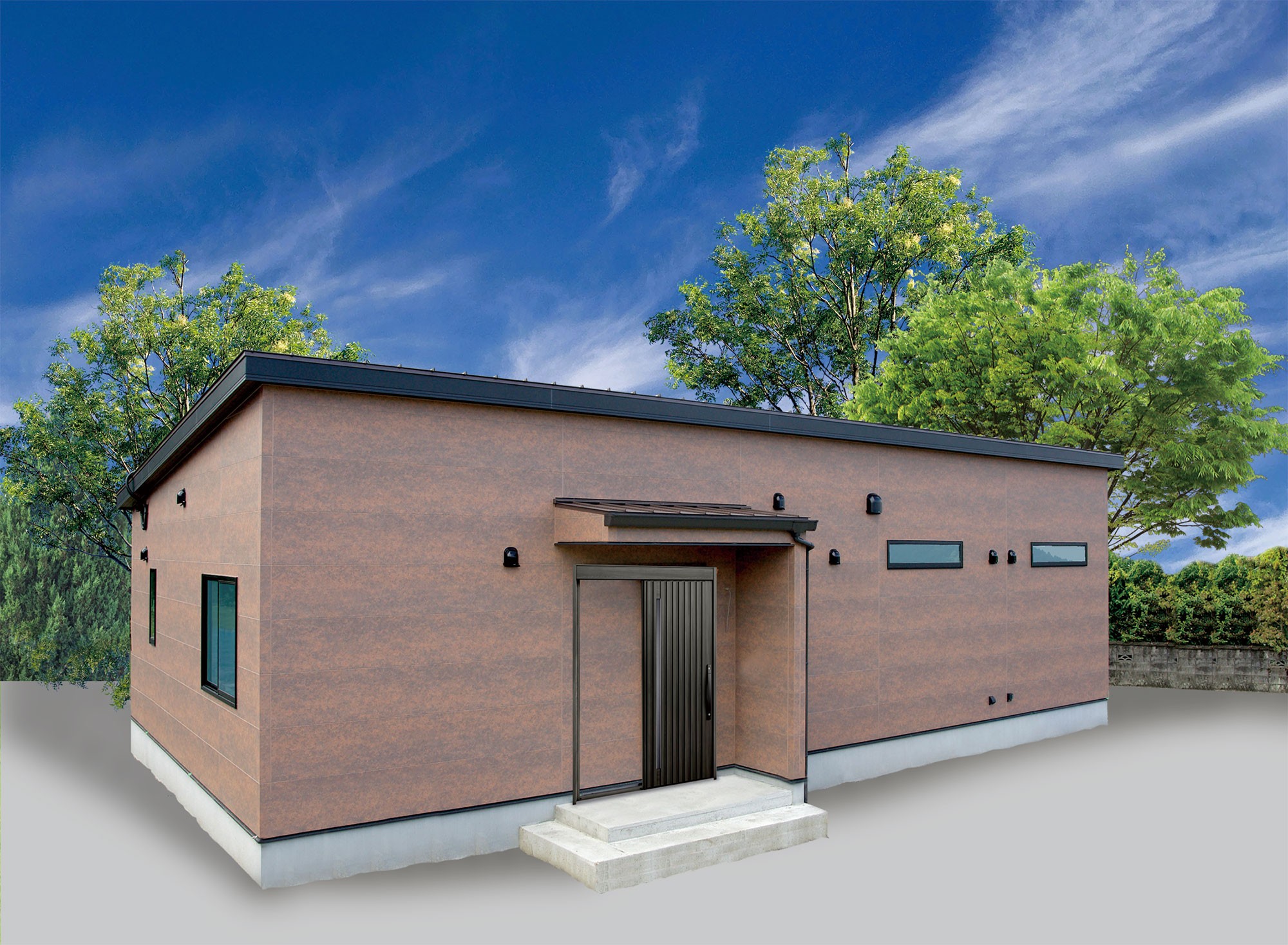 自然のぬくもりと機能性を融合させたナチュラルモダンな平屋