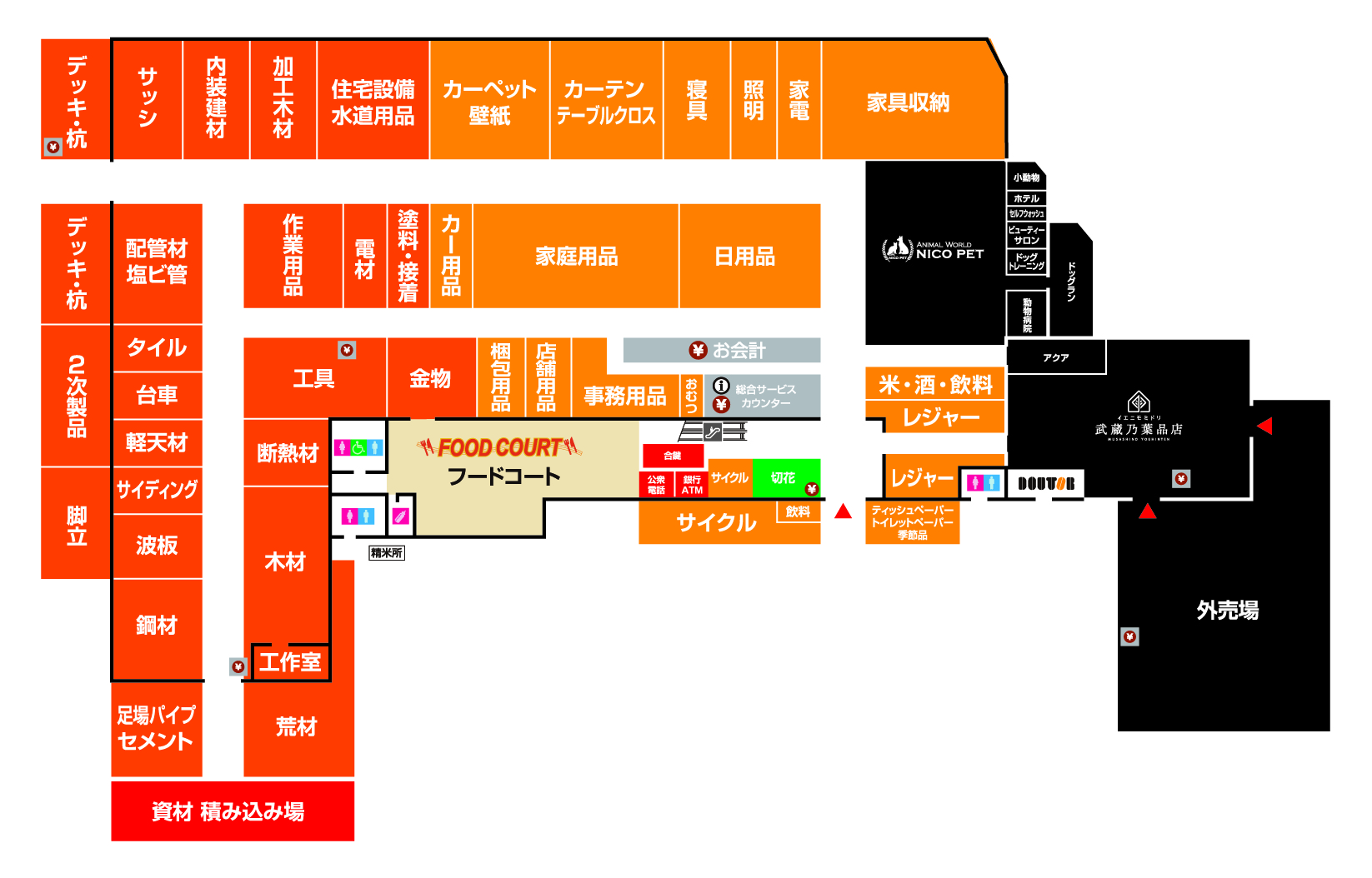スーパー ビバホーム 三郷 店